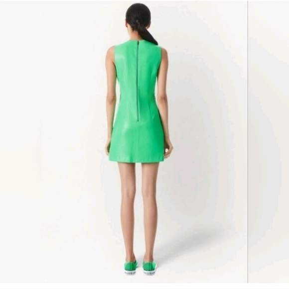 Alice+Olivia Coley faux-leather mini dress Size 0 $398 - Picture 12 of 15